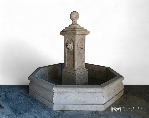 Limestone Fountain - Image 2